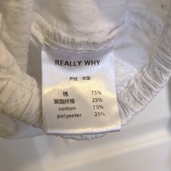 Really Why cropped blouse with large wide collar - Picture 4 of 5